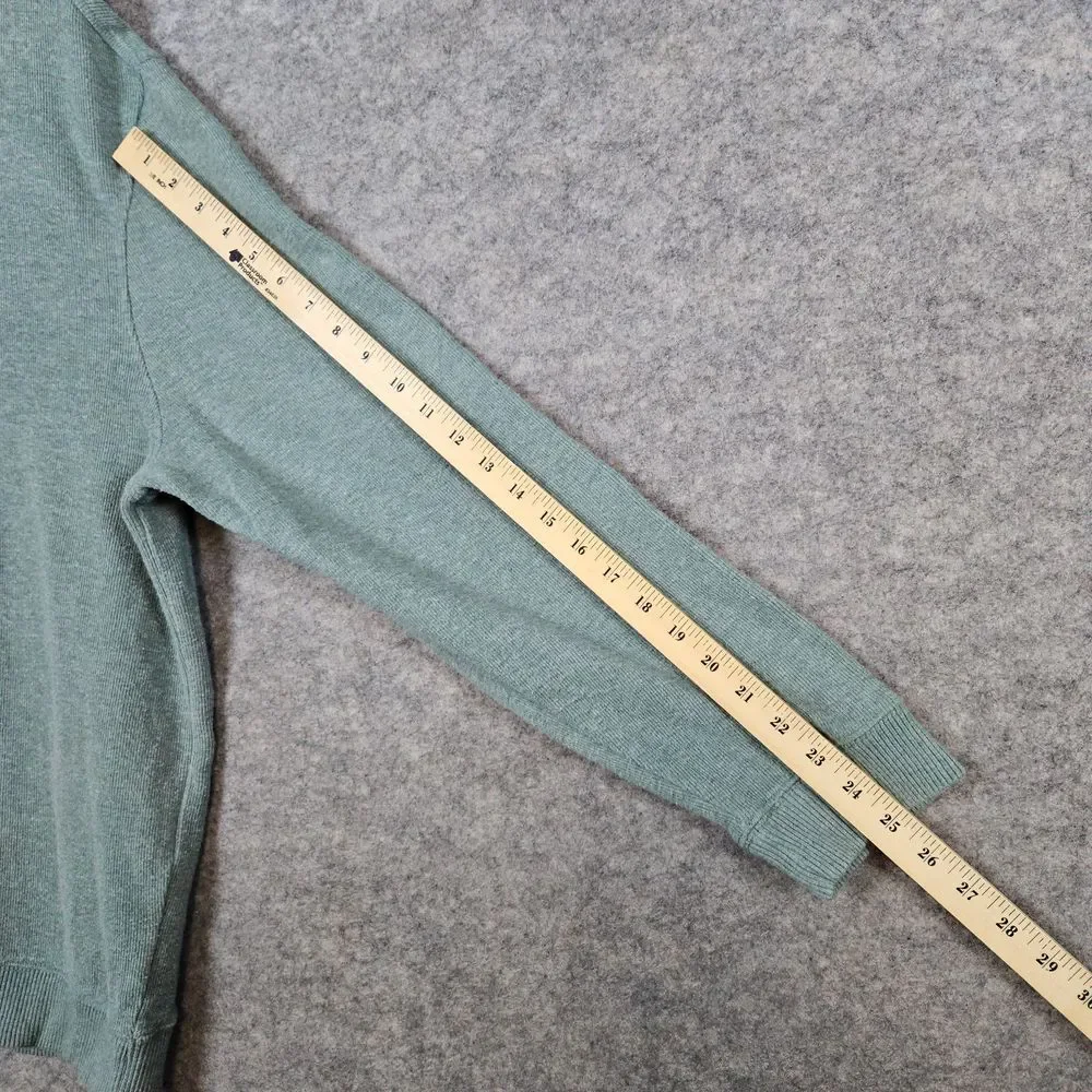 Tasso Elba Men's Light‎ Green Shawl Collar Size XL Sweater 100% Cotton Preppy - Picture 8 of 9